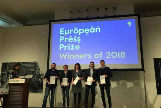 Dragan Bursać dobitnik nagrade European Press Prize 2018