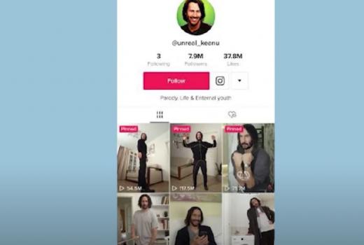 MediaWise: Kako smo provjerili TikTok nalog navodnog Keanua Reevesa