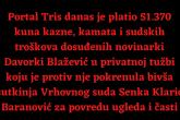 Solidarnost na djelu: Kolege i kolegice novinarke iz Hrvatske prikupili kompletan iznos odštete