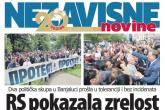 Protest opozicije i kontramiting vlasti u Republici Srpskoj obilježili su maj u bh. štampi